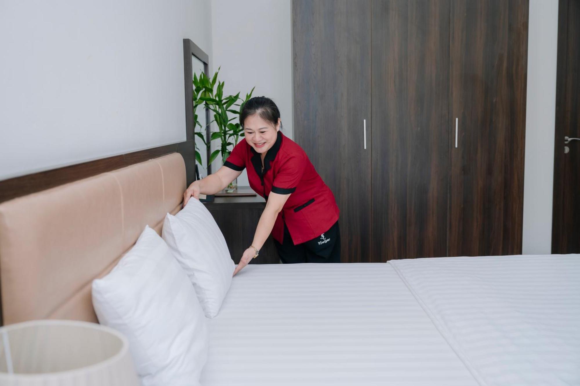 Khach San Det Hotel Nam Dinh Eksteriør billede